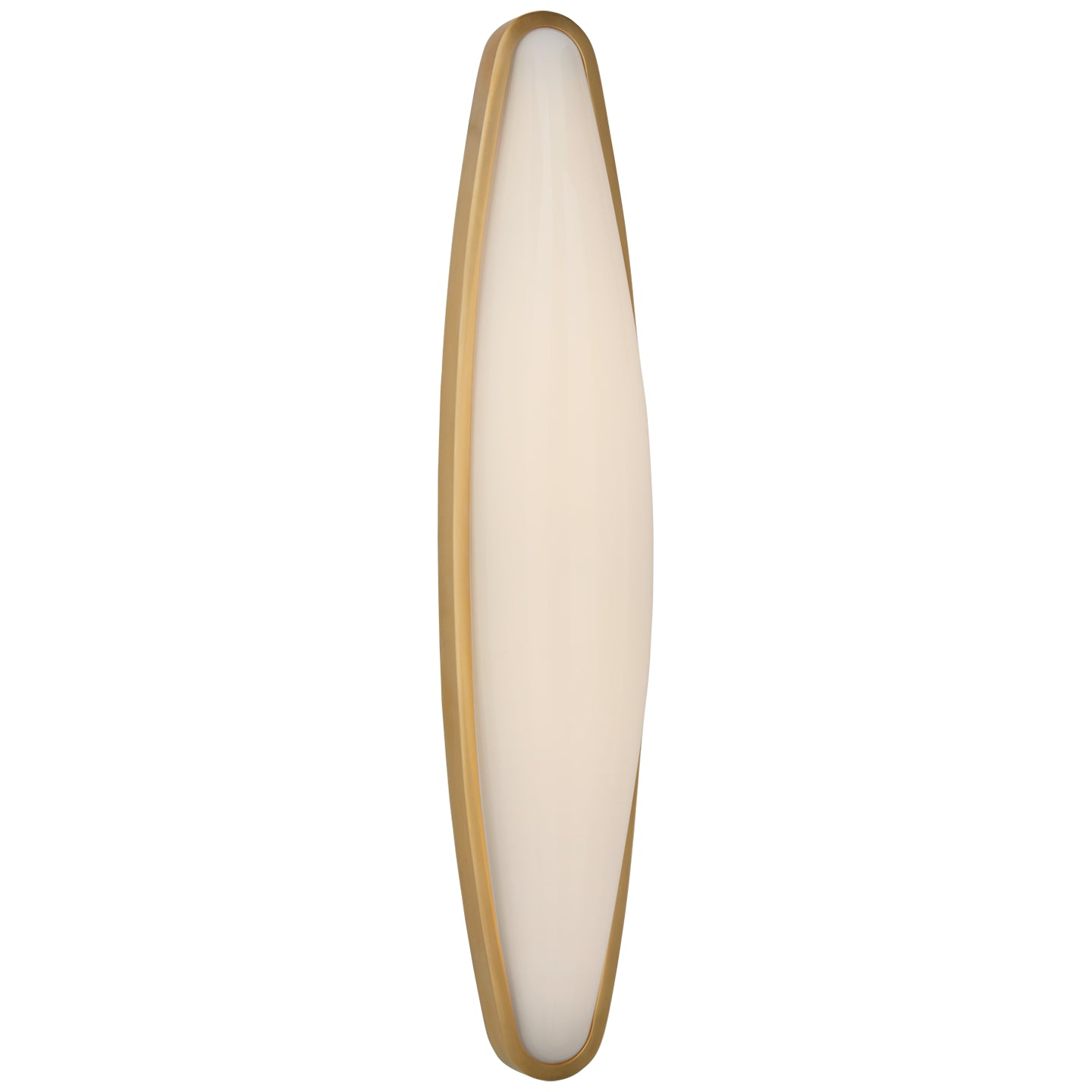 Visual Comfort Signature - ARN 2401HAB-WG - LED Bath Sconce - Ezra - Hand-Rubbed Antique Brass