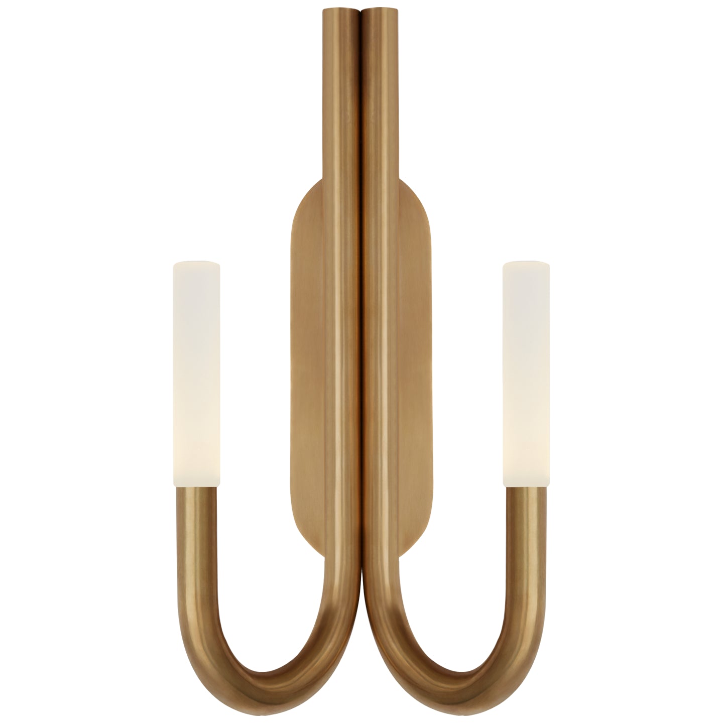Visual Comfort Signature - KW 2283AB-EC - LED Wall Sconce - Rousseau - Antique-Burnished Brass