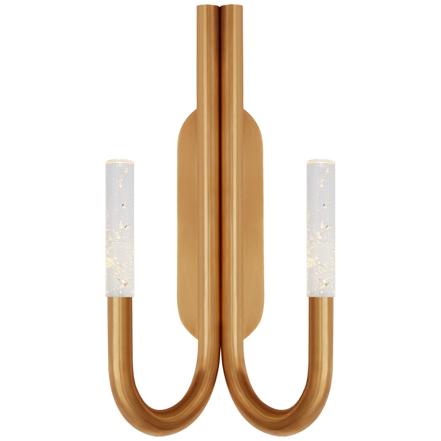 Visual Comfort Signature - KW 2283AB-SG - LED Wall Sconce - Rousseau - Antique-Burnished Brass