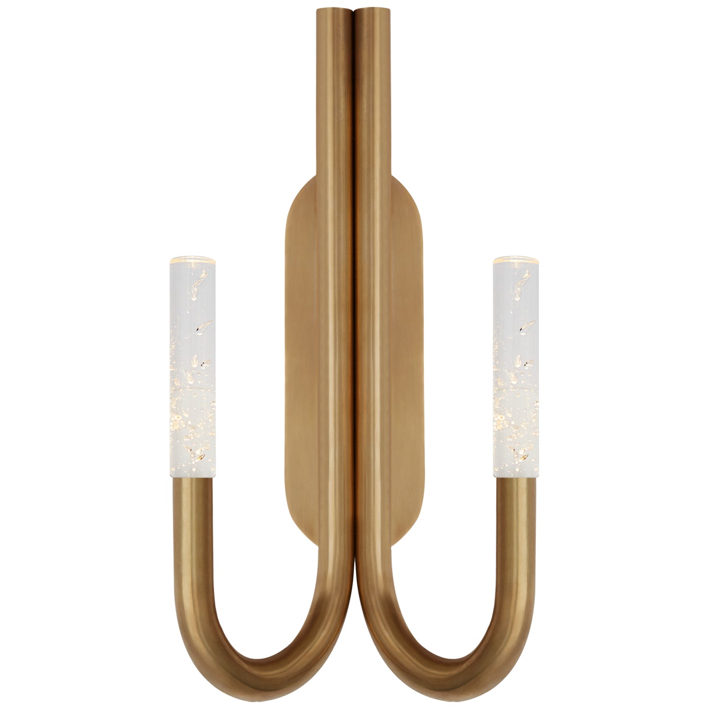 Visual Comfort Signature - KW 2283AB-SG - LED Wall Sconce - Rousseau - Antique-Burnished Brass