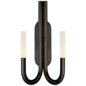 Visual Comfort Signature - KW 2283BZ-EC - LED Wall Sconce - Rousseau - Bronze