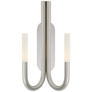Visual Comfort Signature - KW 2283PN-EC - LED Wall Sconce - Rousseau - Polished Nickel