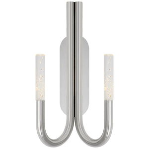 Visual Comfort Signature - KW 2283PN-SG - LED Wall Sconce - Rousseau - Polished Nickel