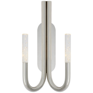Visual Comfort Signature - KW 2283PN-SG - LED Wall Sconce - Rousseau - Polished Nickel