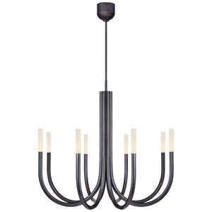 Visual Comfort Signature - KW 5581BZ-EC - LED Chandelier - Rousseau - Bronze