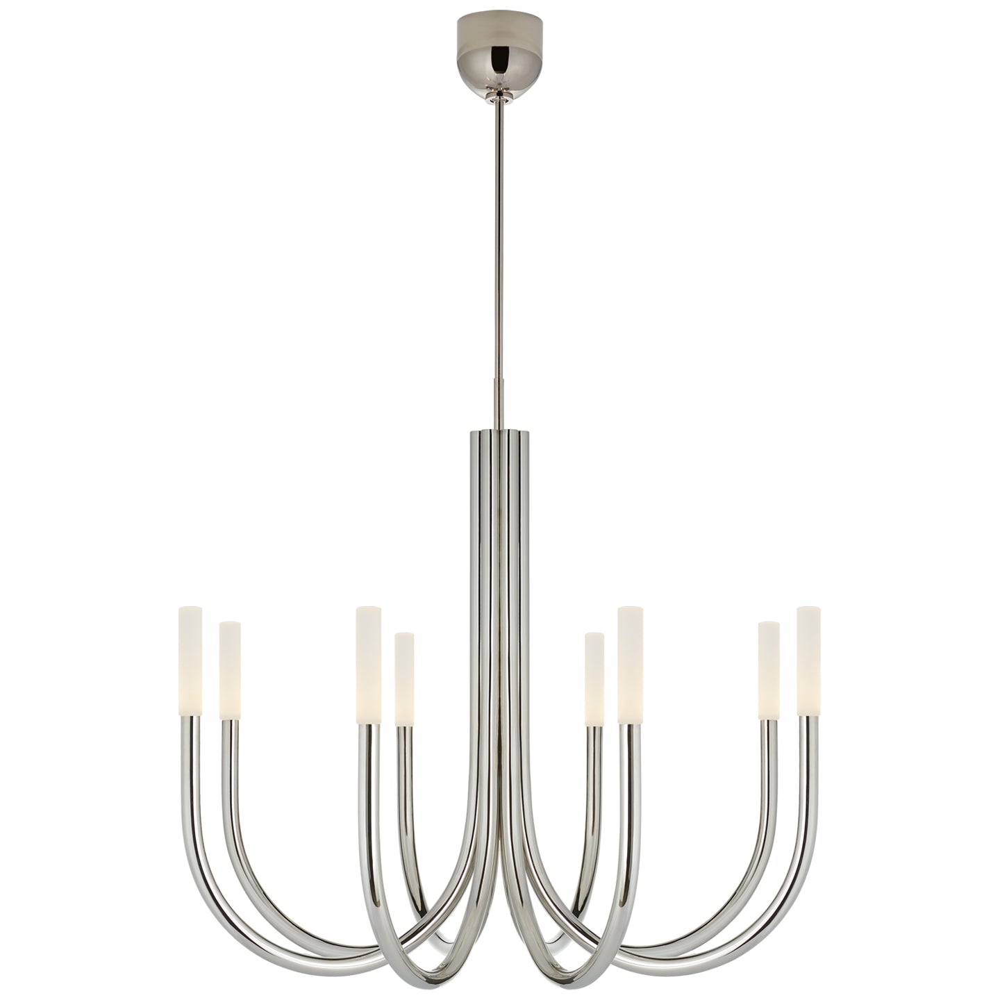 Visual Comfort Signature - KW 5581PN-EC - LED Chandelier - Rousseau - Polished Nickel