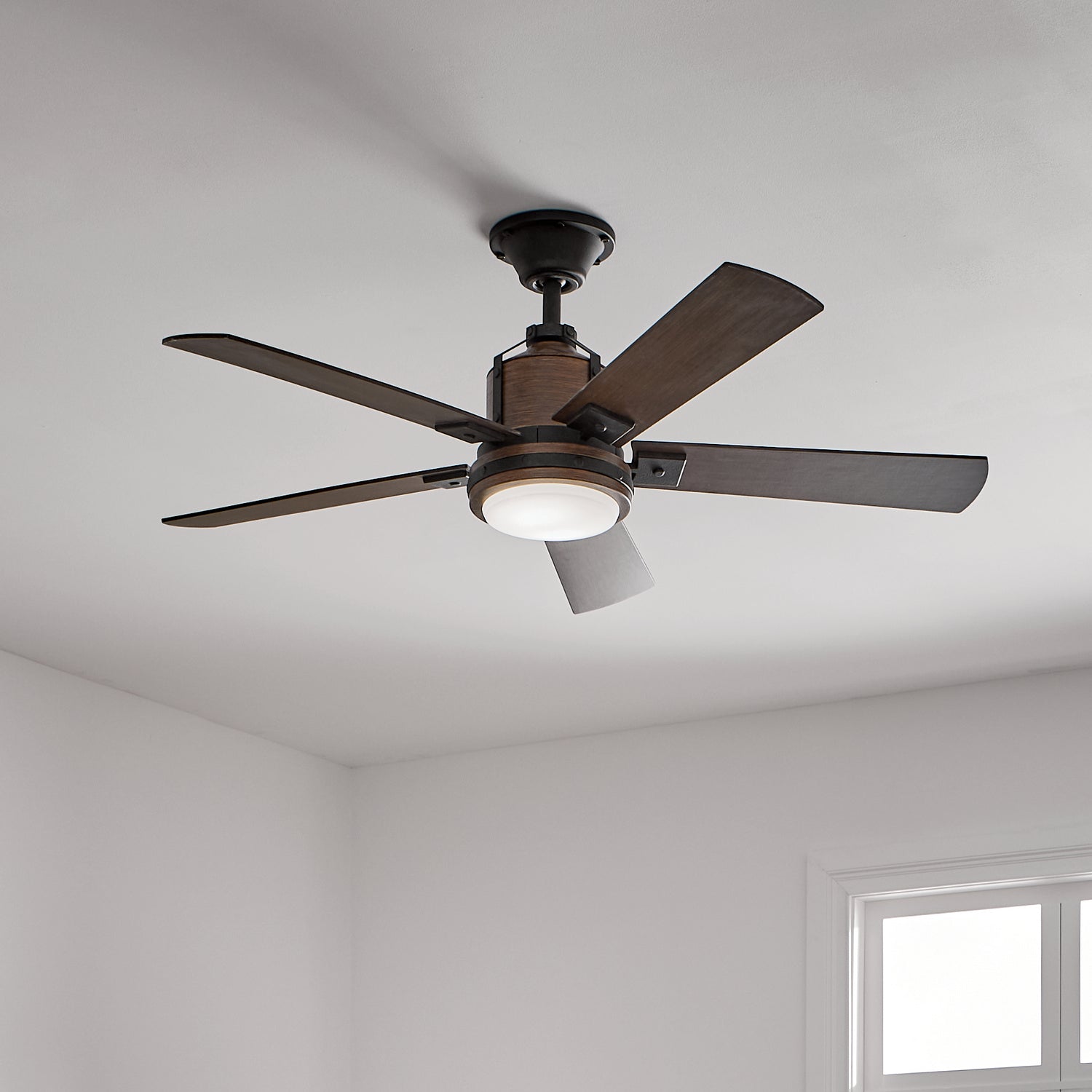 Kichler - 300052DBK - 52"Ceiling Fan - Colerne - Distressed Black