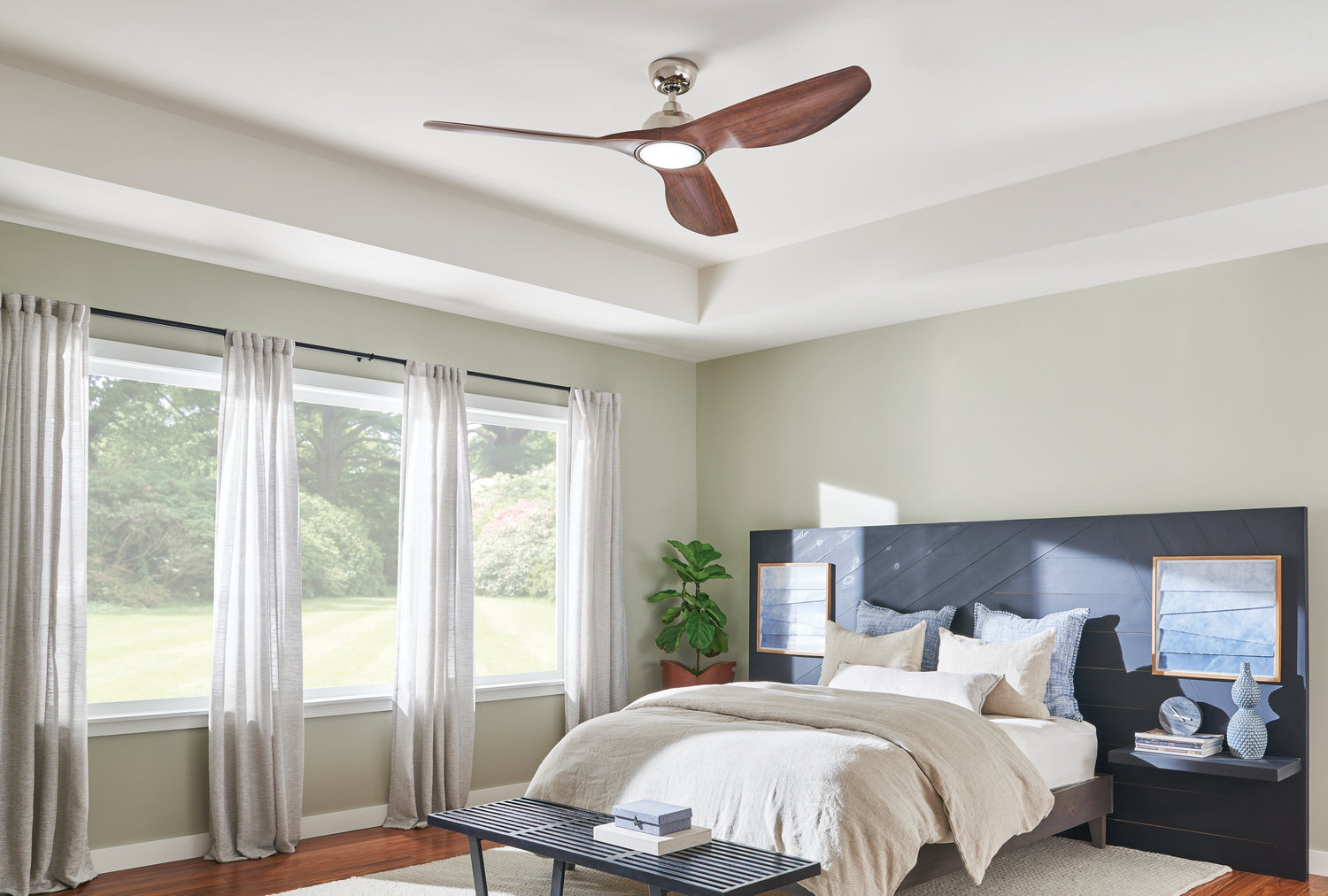 Kichler - 300365PN - 65"Ceiling Fan - Imari - Polished Nickel