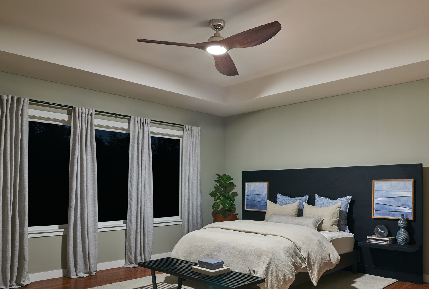 Kichler - 300365PN - 65"Ceiling Fan - Imari - Polished Nickel