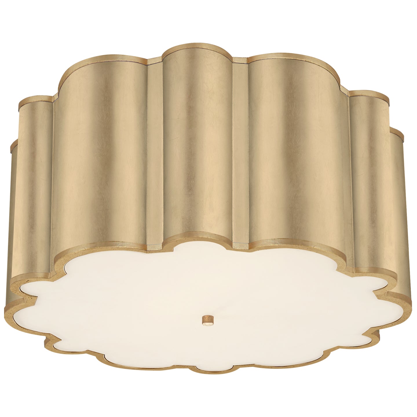 Visual Comfort Signature - AH 4021G-FA - Four Light Flush Mount - Markos - Gild