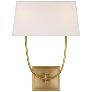 Visual Comfort Signature - CHD 2621AB-L - Two Light Wall Sconce - Venini - Antique-Burnished Brass