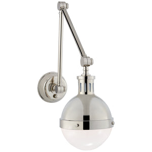 Visual Comfort Signature - TOB 2090PN-WG - One Light Wall Sconce - Hicks - Polished Nickel