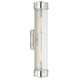 Visual Comfort Signature - TOB 2318PN-CG - Two Light Bath Sconce - Marais - Polished Nickel