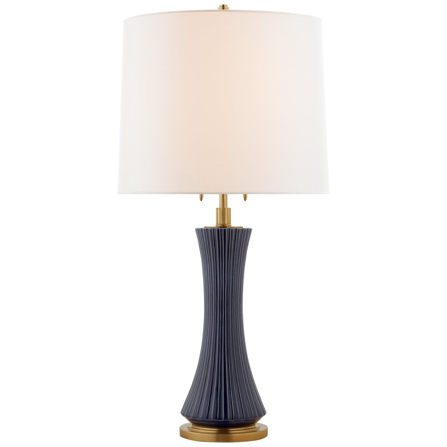 Visual Comfort Signature - TOB 3655DM-L - Two Light Table Lamp - Elena - Denim Porcelain