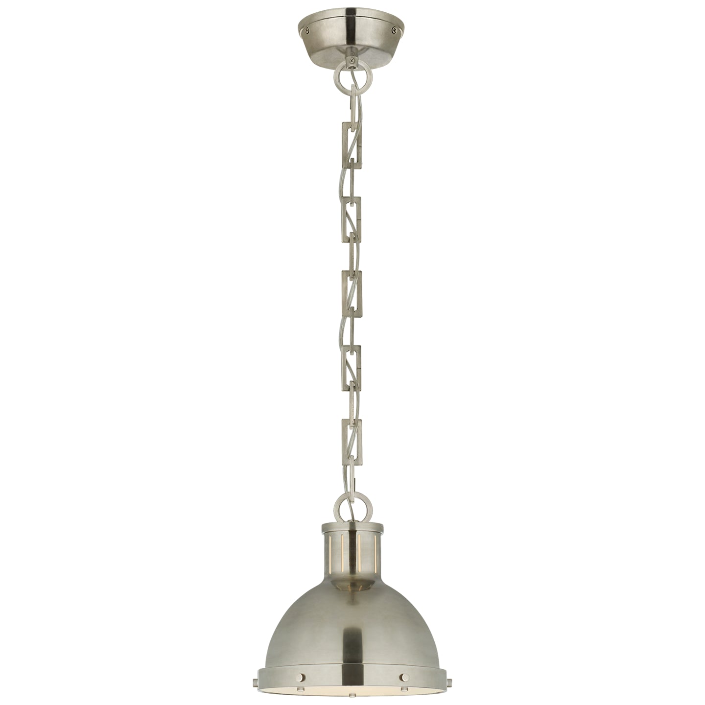 Visual Comfort Signature - TOB 5068AN - One Light Pendant - Hicks - Antique Nickel