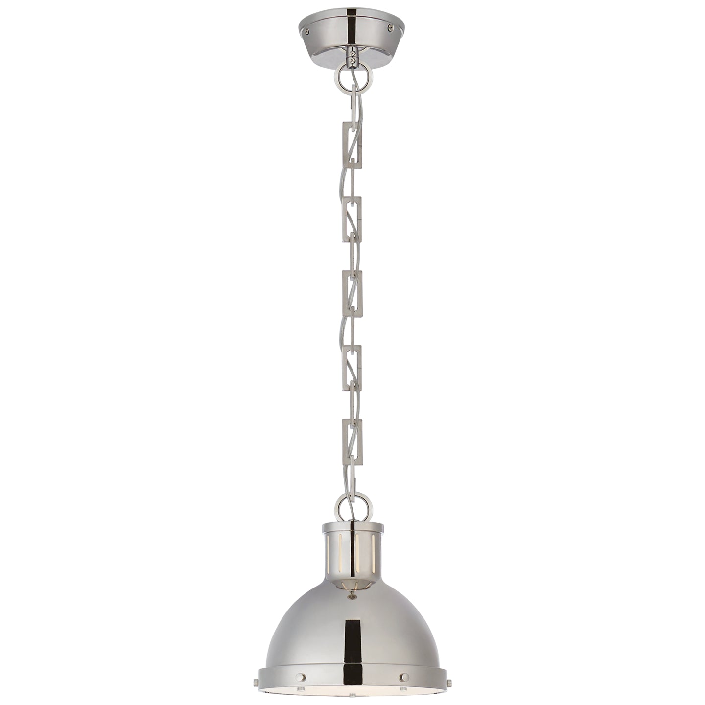 Visual Comfort Signature - TOB 5068PN - One Light Pendant - Hicks - Polished Nickel