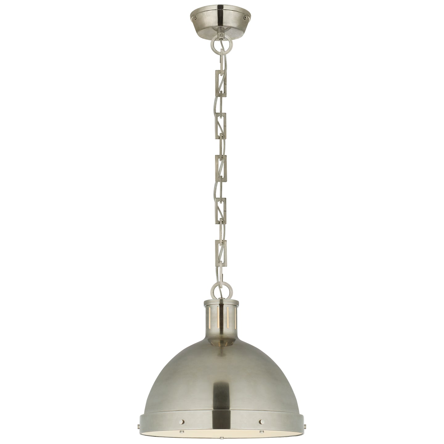 Visual Comfort Signature - TOB 5069AN - Two Light Pendant - Hicks - Antique Nickel