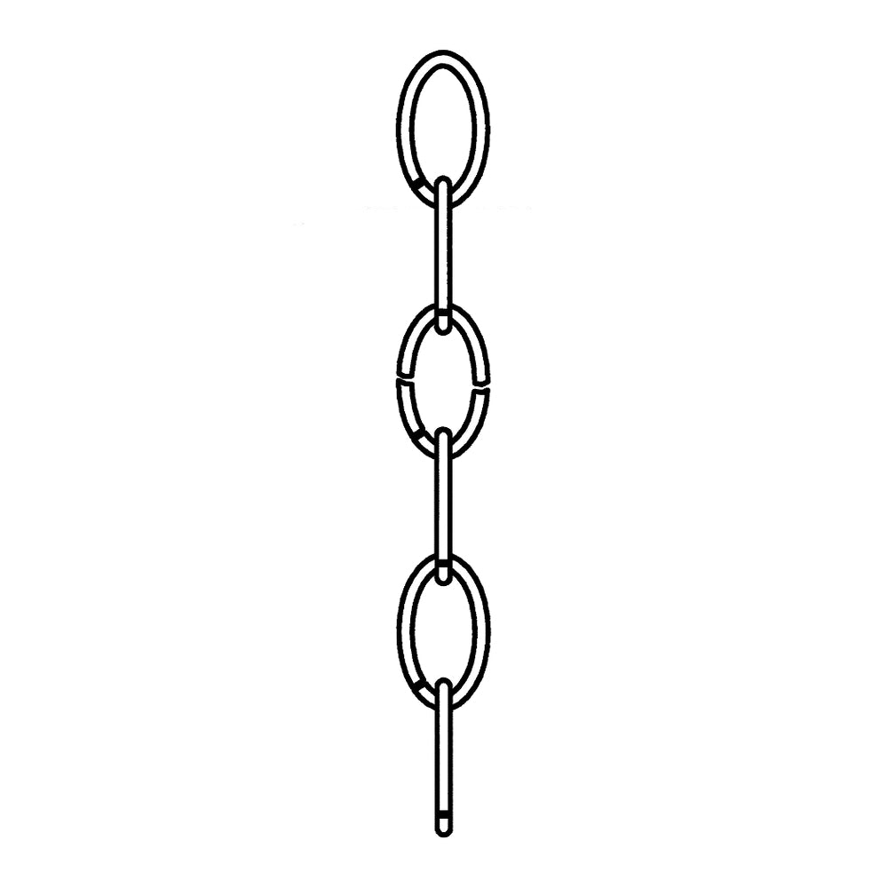 Generation Lighting. - 9100-839 - Decorative Chain - Replacement Chain - Blacksmith