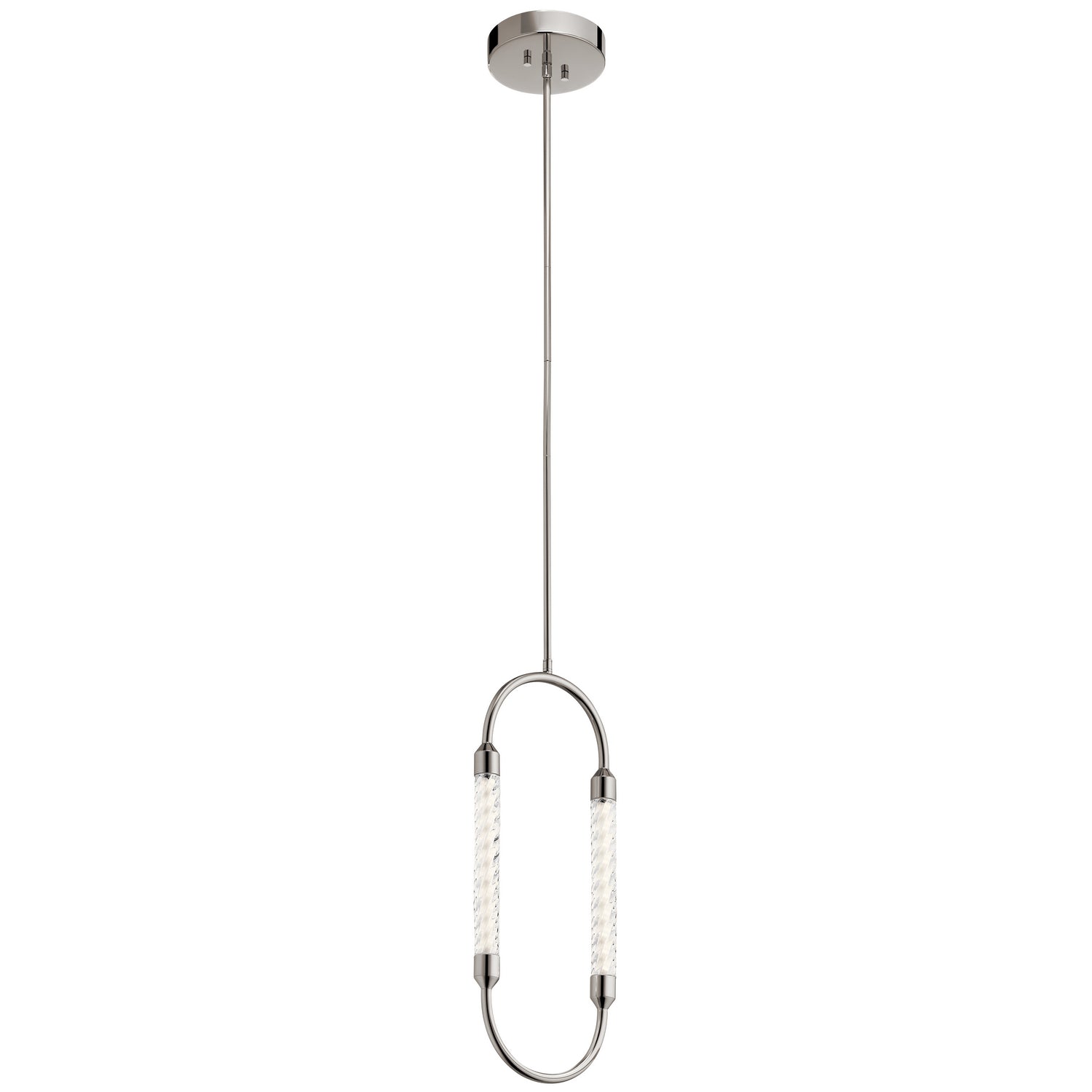 Kichler - 84151 - LED Mini Pendant - Delsey - Polished Nickel