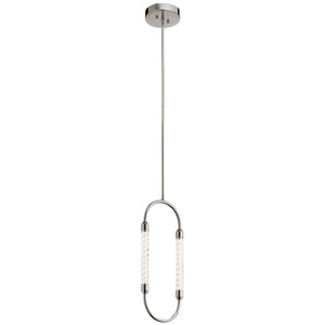 Kichler - 84151 - LED Mini Pendant - Delsey - Polished Nickel