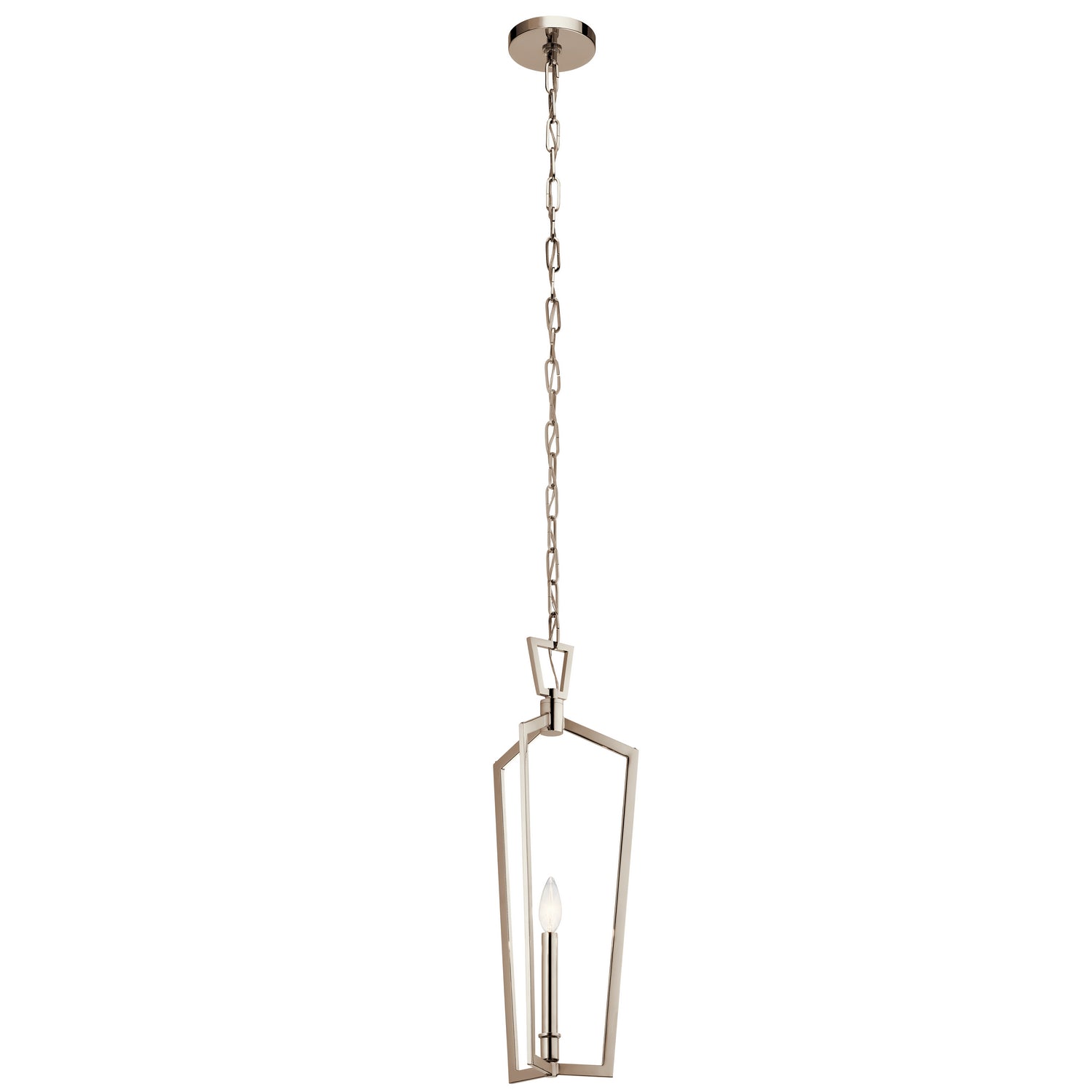 Kichler - 43497PN - One Light Mini Pendant - Abbotswell - Polished Nickel