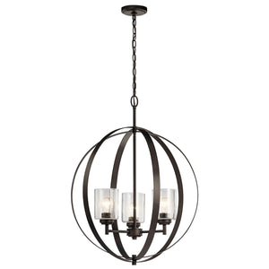 Kichler - 44034OZ - Three Light Chandelier - Winslow - Olde Bronze