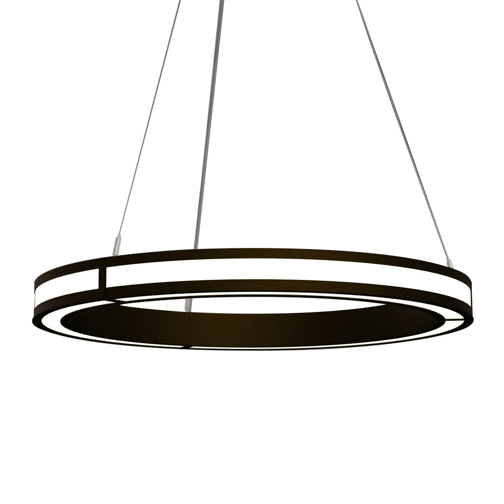 UltraLights - 18409-24-CH-OA-04 - LED Pendant - Strata - Chestnut