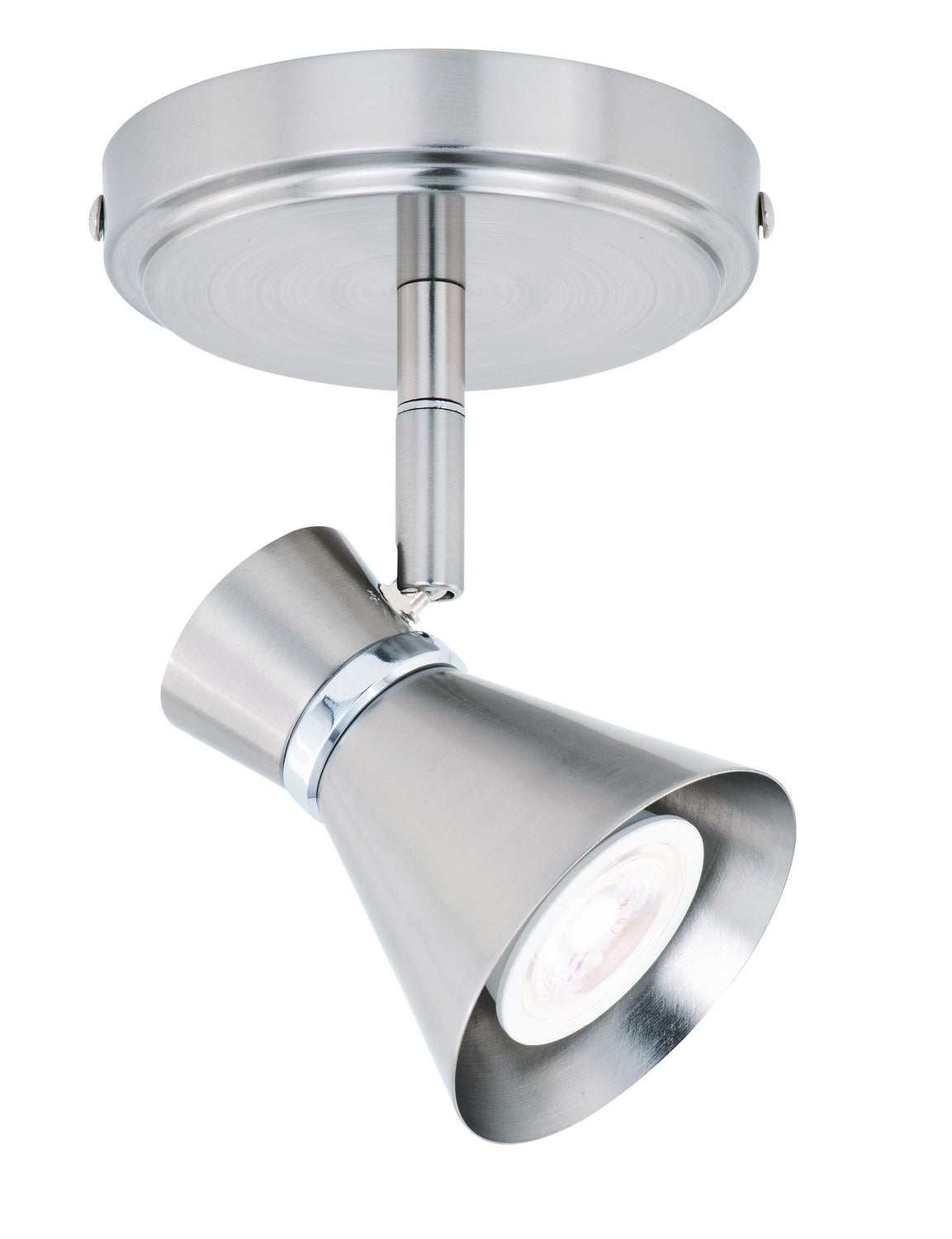 Vaxcel - C0218 - LED Directional Ceiling Light - Alto - Brushed Nickel and Chrome