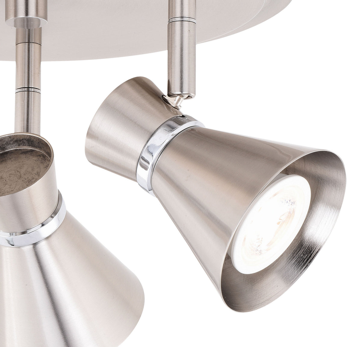 Vaxcel - C0219 - LED Directional Ceiling Light - Alto - Brushed Nickel/Chrome