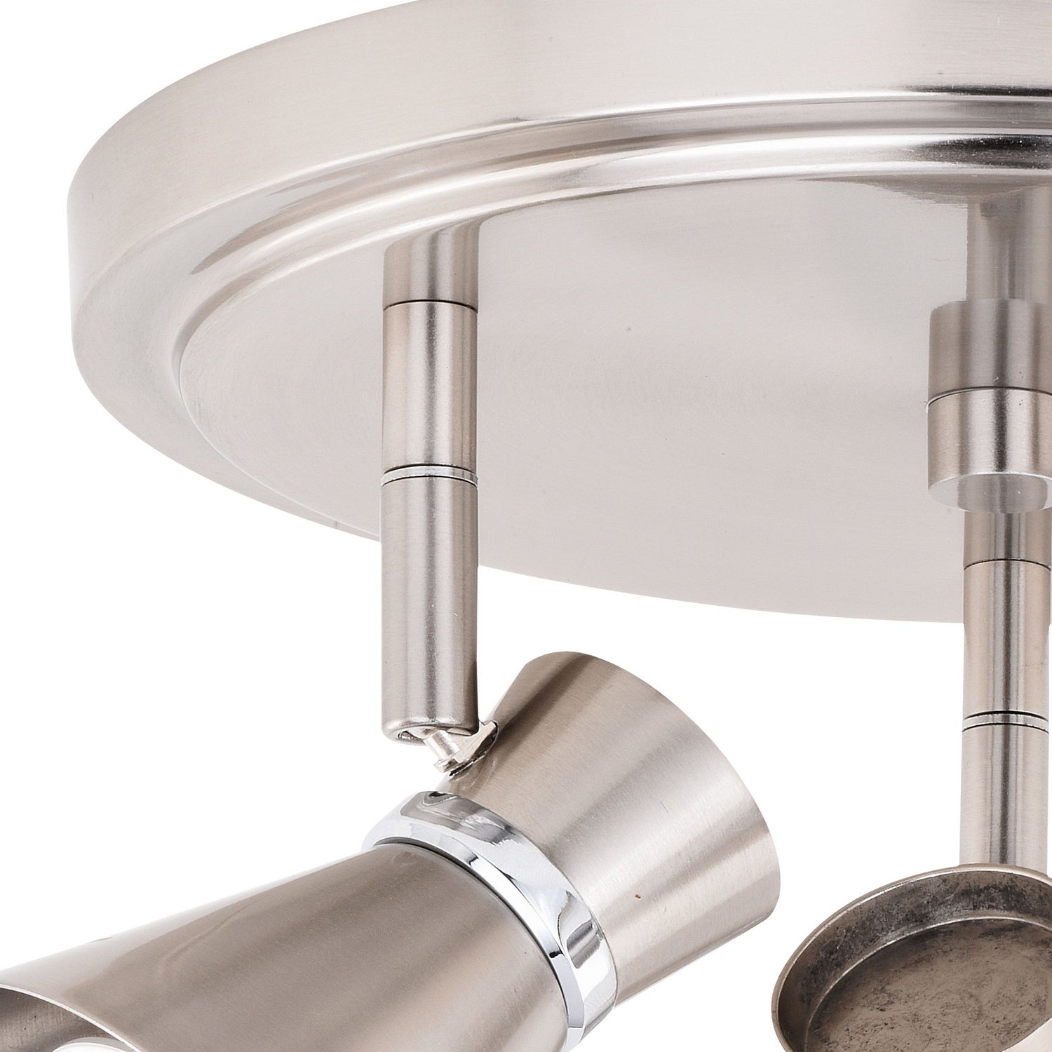 Vaxcel - C0219 - LED Directional Ceiling Light - Alto - Brushed Nickel and Chrome