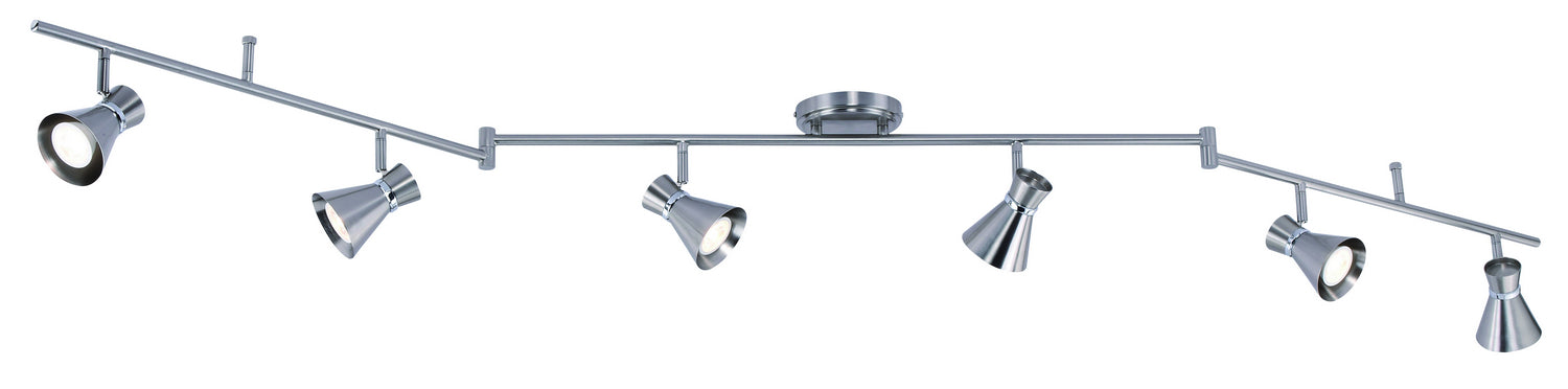 Vaxcel - C0221 - LED Swing Directional Ceiling Light - Alto - Brushed Nickel and Chrome