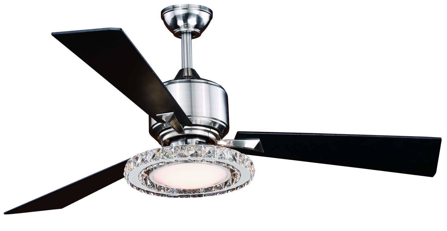 Vaxcel - F0048 - 52"Ceiling Fan - Clara - Brushed Nickel