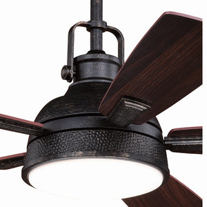 Vaxcel - F0060 - 52"Ceiling Fan - Walton - Gold Stone