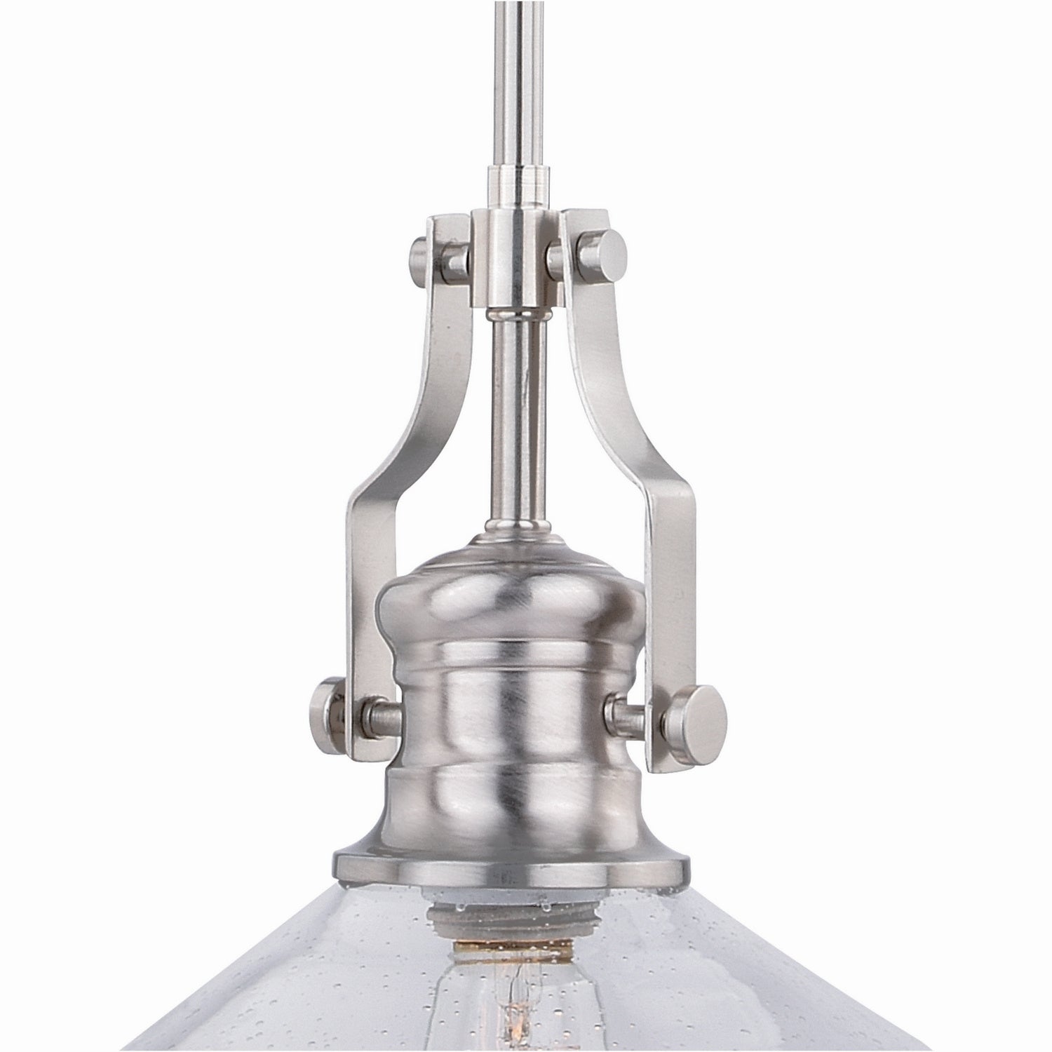 Vaxcel - P0272 - One Light Mini Pendant - Beloit - Satin Nickel