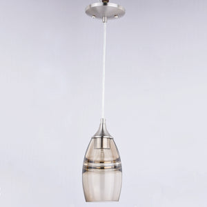 Vaxcel - P0276 - One Light Mini Pendant - Milano - Satin Nickel