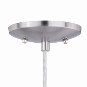 Vaxcel - P0278 - One Light Mini Pendant - Milano - Satin Nickel