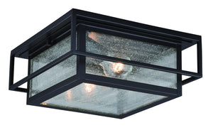 Vaxcel - T0470 - Two Light Outdoor Flush Mount - Hyde Park - Espresso Bronze