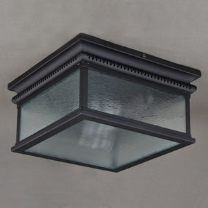 Vaxcel - T0472 - Two Light Outdoor Flush Mount - Cambridge - Oil Rubbed Bronze