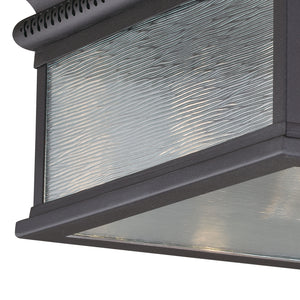 Vaxcel - T0472 - Two Light Outdoor Flush Mount - Cambridge - Oil Rubbed Bronze