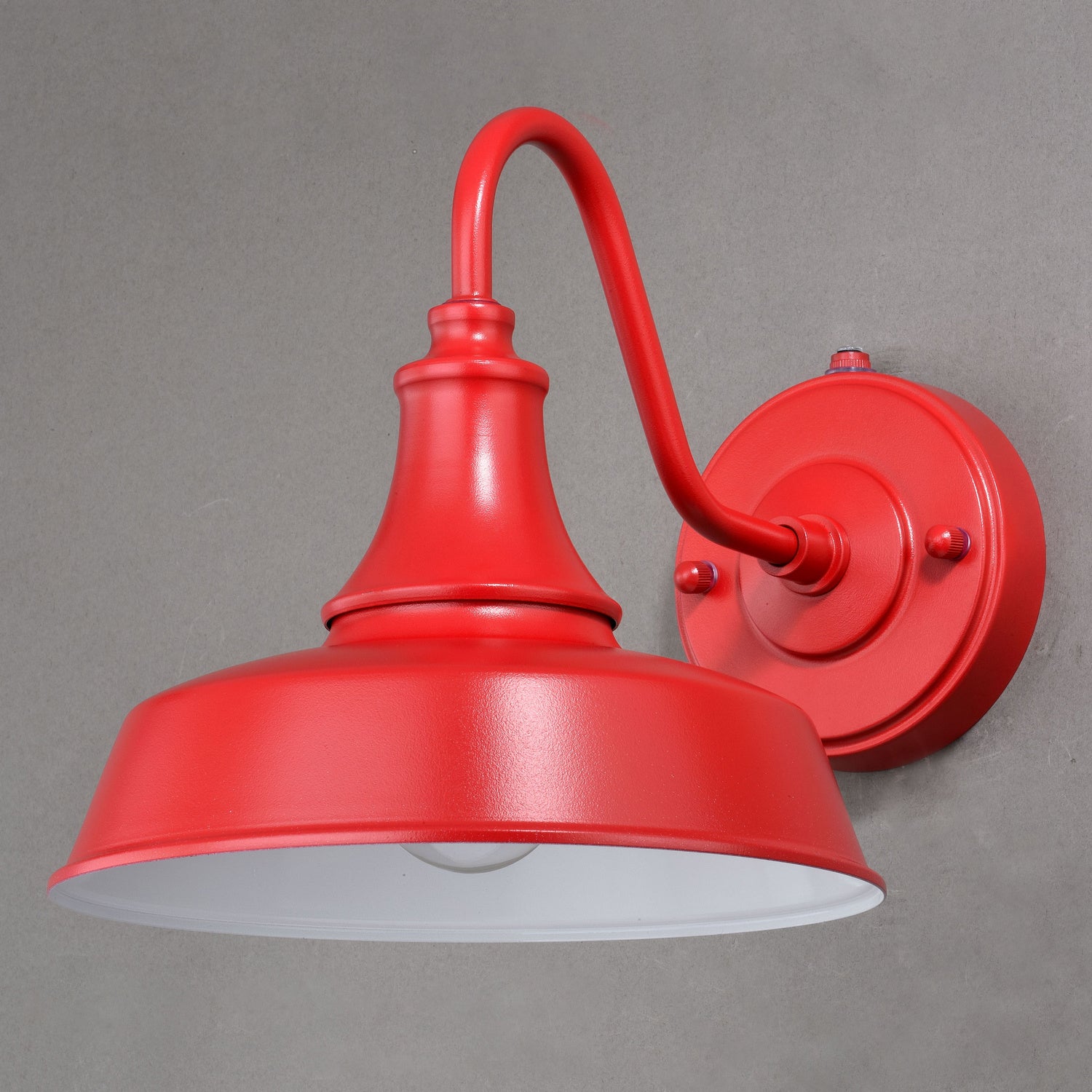 Vaxcel - T0486 - One Light Outdoor Wall Mount - Dorado - Red and White