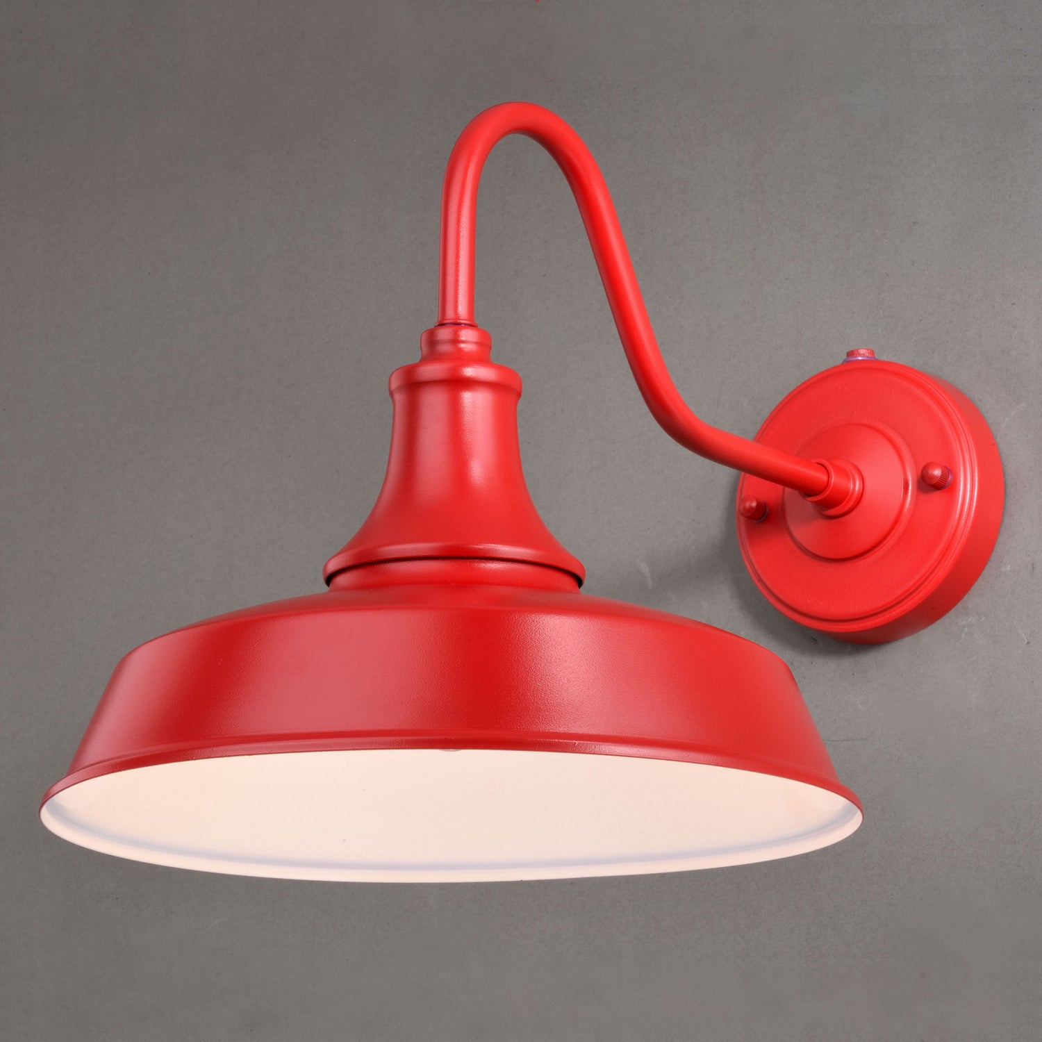 Vaxcel - T0487 - One Light Outdoor Wall Mount - Dorado - Red and White