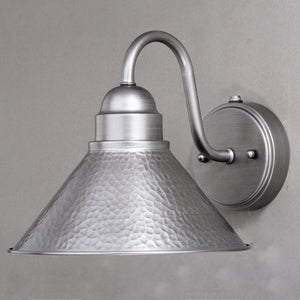 Vaxcel - T0490 - One Light Outdoor Wall Mount - Outland - Brushed Pewter