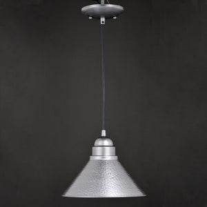 Vaxcel - T0493 - One Light Outdoor Pendant - Outland - Brushed Pewter