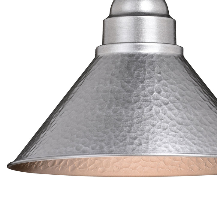 Vaxcel - T0493 - One Light Outdoor Pendant - Outland - Brushed Pewter