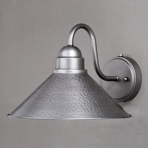 Vaxcel - T0494 - One Light Outdoor Wall Mount - Outland - Brushed Pewter