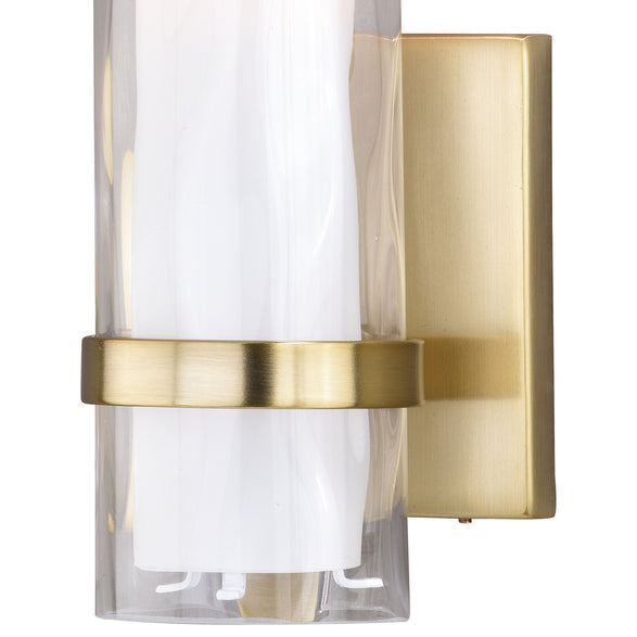 Vaxcel - W0309 - One Light Vanity - Vilo - Golden Brass