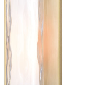 Vaxcel - W0310 - One Light Vanity - Vilo - Golden Brass