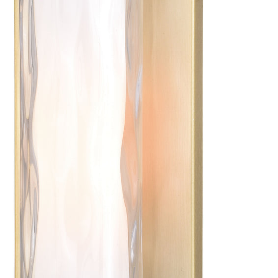 Vaxcel - W0310 - One Light Vanity - Vilo - Golden Brass