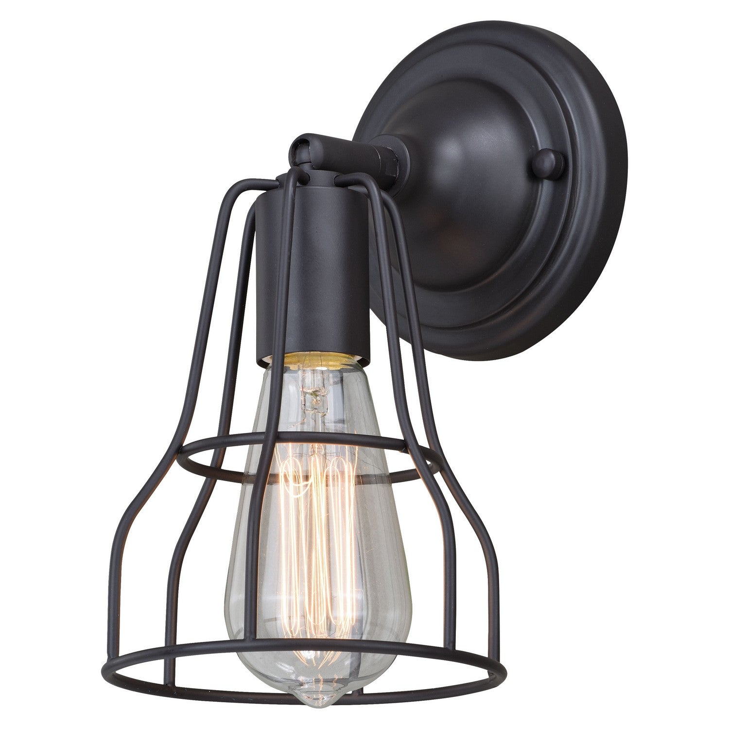 Vaxcel - W0311 - One Light Vanity - Clybourn - Oil Rubbed Bronze