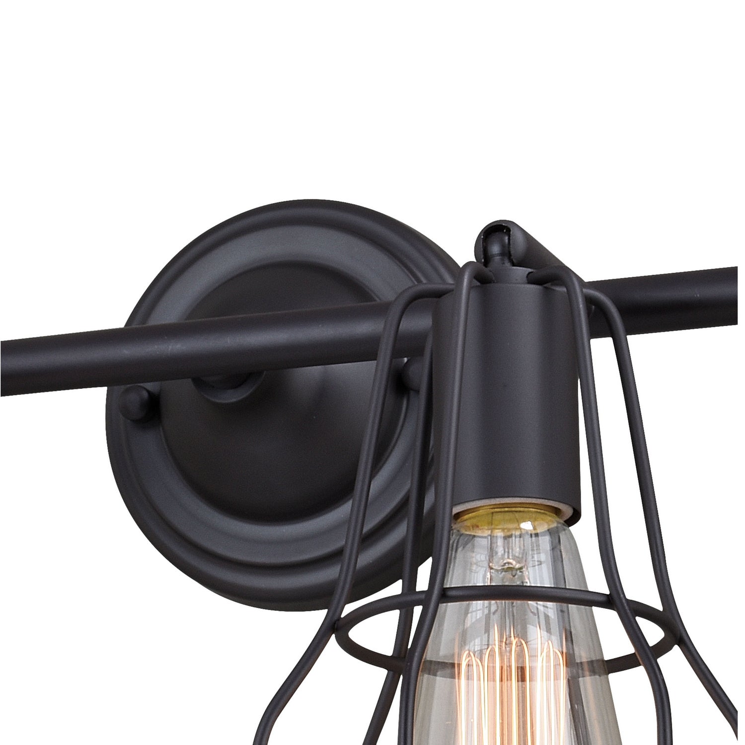 Vaxcel - W0314 - Four Light Vanity - Clybourn - Oil Rubbed Bronze